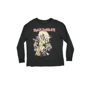 Iron Maiden Graphic Long Sleeve T-Shirt Size L